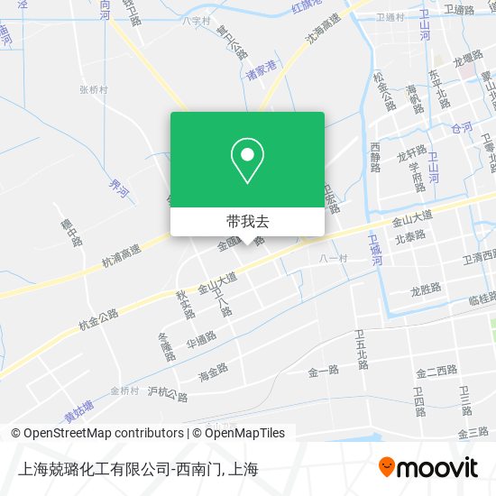 上海兢璐化工有限公司-西南门地图