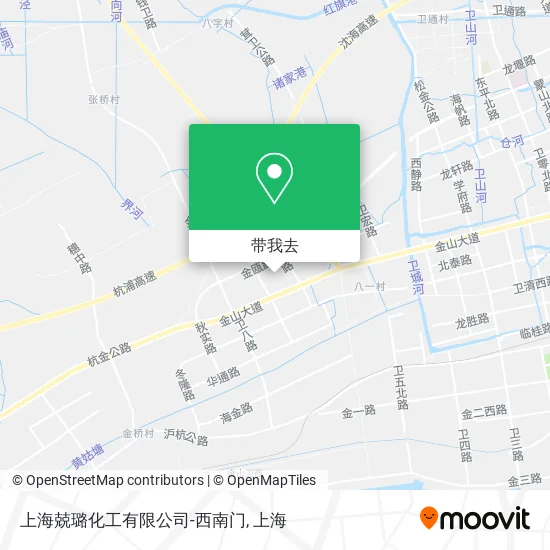 上海兢璐化工有限公司-西南门地图