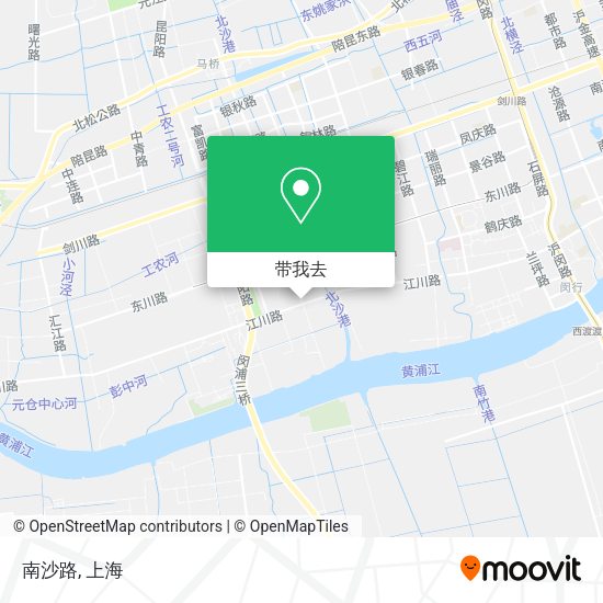 南沙路地图