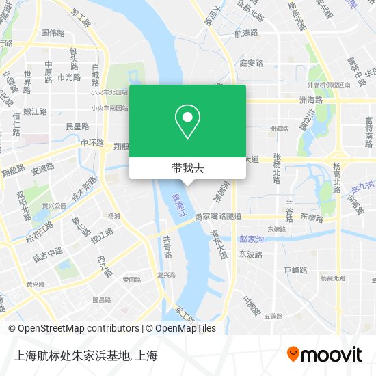 上海航标处朱家浜基地地图