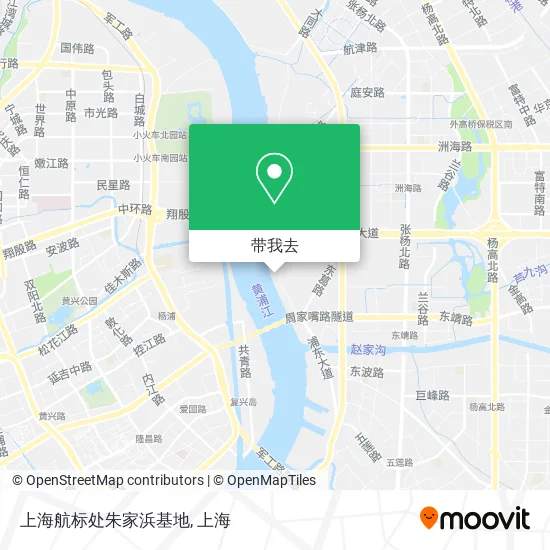 上海航标处朱家浜基地地图