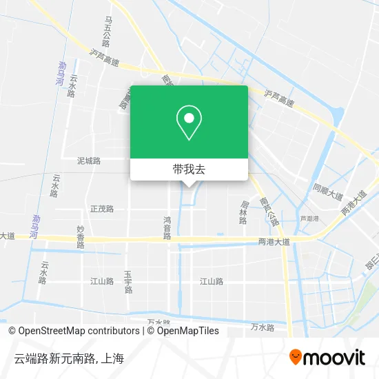 云端路新元南路地图