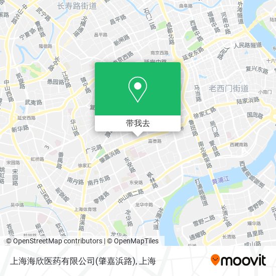 上海海欣医药有限公司(肇嘉浜路)地图