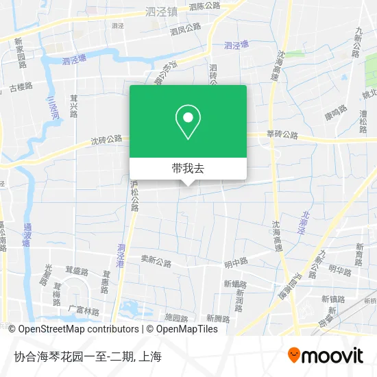 协合海琴花园一至-二期地图
