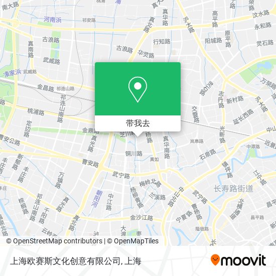 上海欧赛斯文化创意有限公司地图
