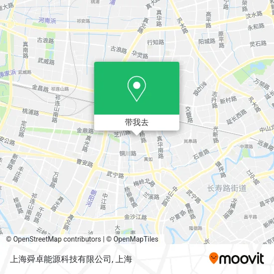 上海舜卓能源科技有限公司地图