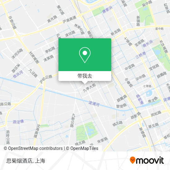 思菊烟酒店地图