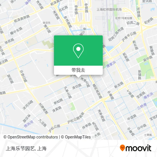 上海乐节园艺地图