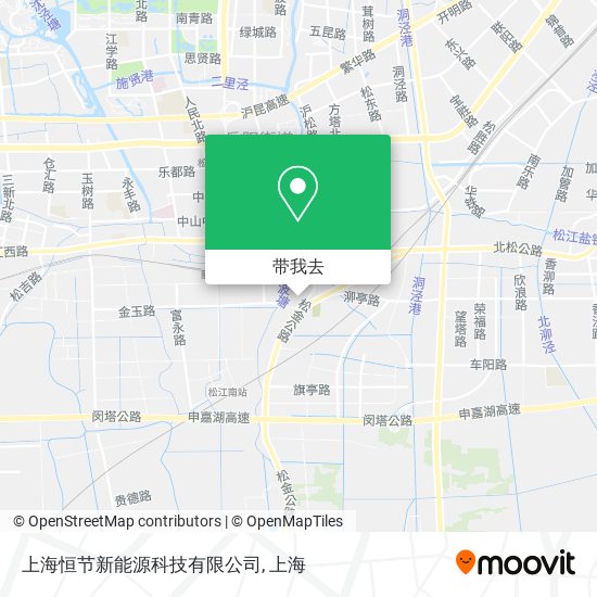 上海恒节新能源科技有限公司地图