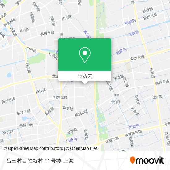 吕三村百胜新村-11号楼地图