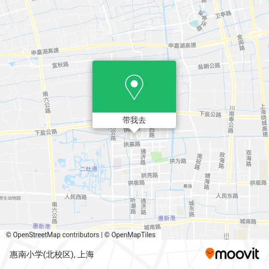惠南小学(北校区)地图