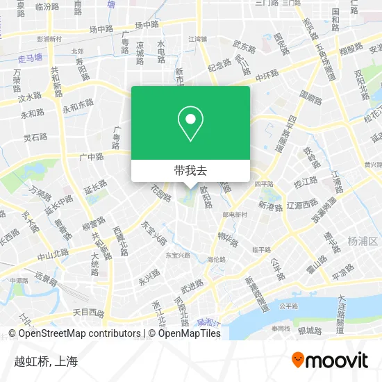 越虹桥地图