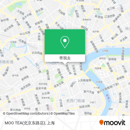 MOO TEA(北京东路店)地图