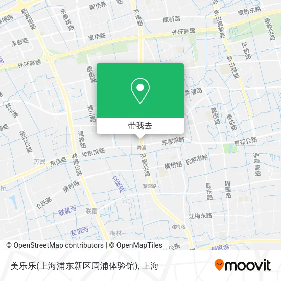 美乐乐(上海浦东新区周浦体验馆)地图