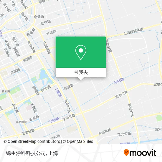 锦生涂料科技公司地图
