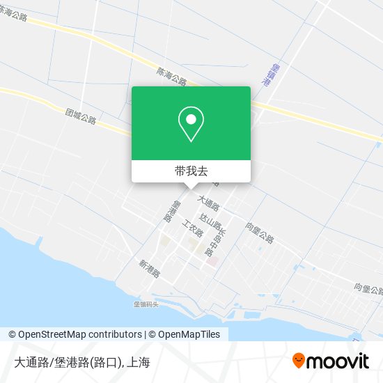 大通路/堡港路(路口)地图