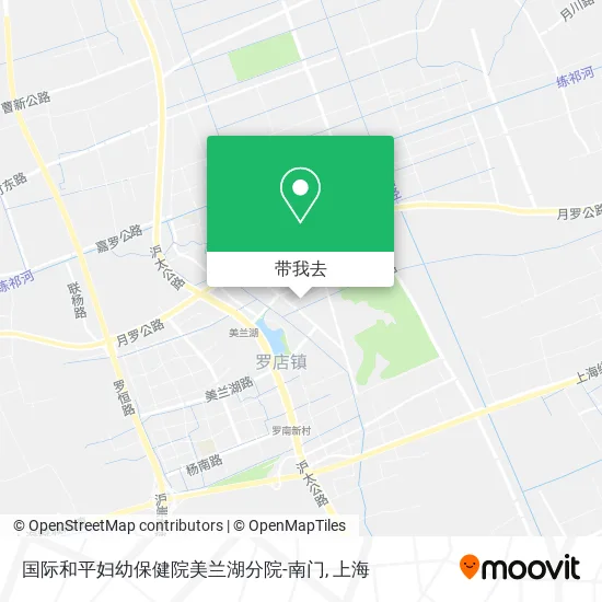 国际和平妇幼保健院美兰湖分院-南门地图