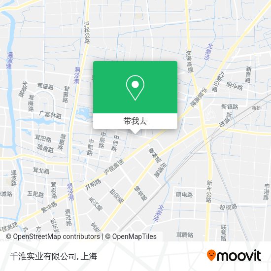 千淮实业有限公司地图