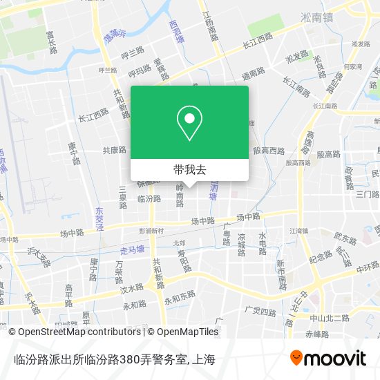 临汾路派出所临汾路380弄警务室地图