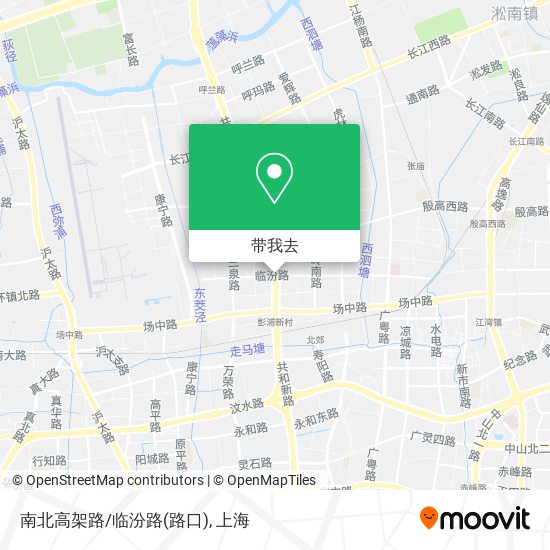 南北高架路/临汾路(路口)地图