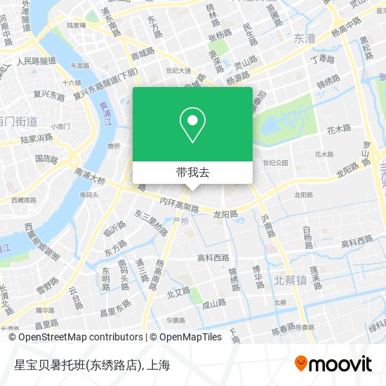 星宝贝暑托班(东绣路店)地图