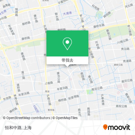恒和中路地图