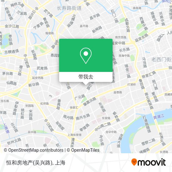 恒和房地产(吴兴路)地图