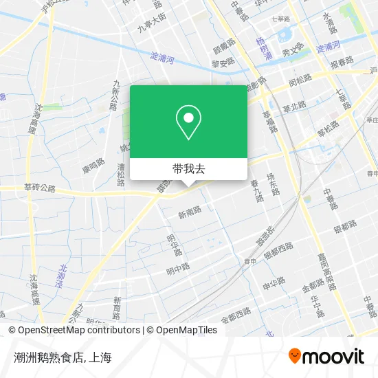 潮洲鹅熟食店地图