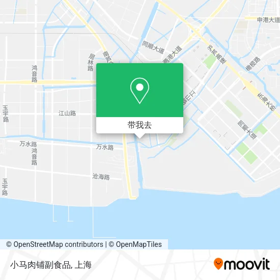 小马肉铺副食品地图