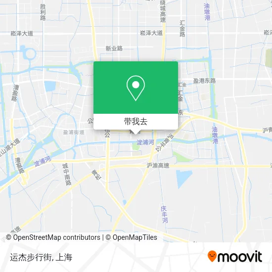 运杰步行街地图