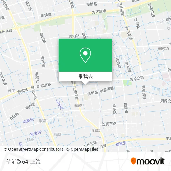 韵浦路64地图