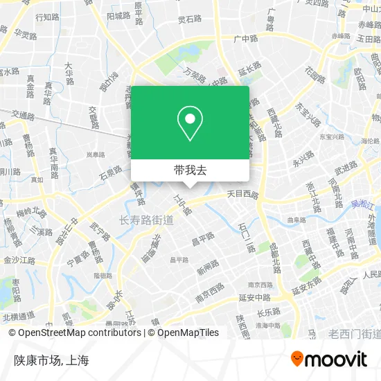 陕康市场地图