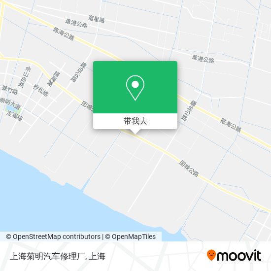 上海菊明汽车修理厂地图