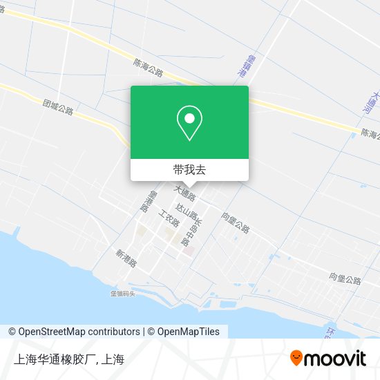 上海华通橡胶厂地图