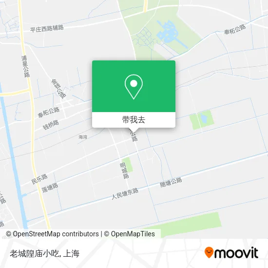 老城隍庙小吃地图