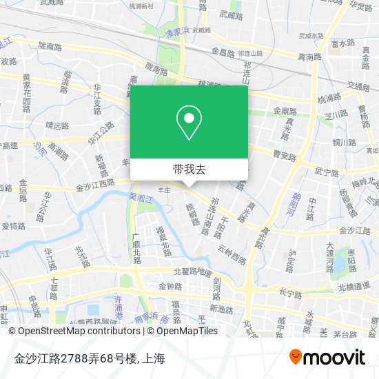 金沙江路2788弄68号楼地图