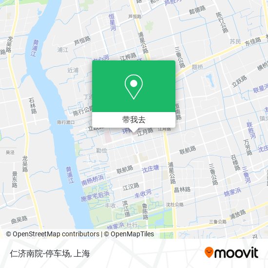 仁济南院-停车场地图