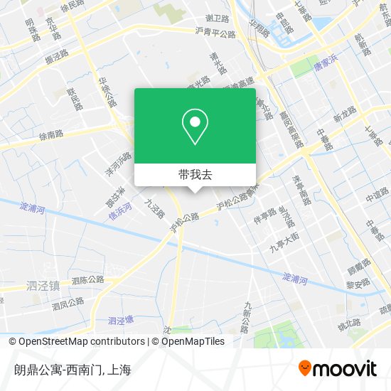 朗鼎公寓-西南门地图