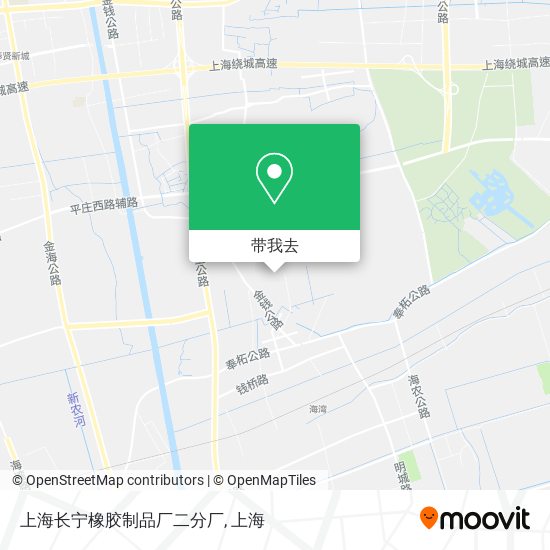 上海长宁橡胶制品厂二分厂地图