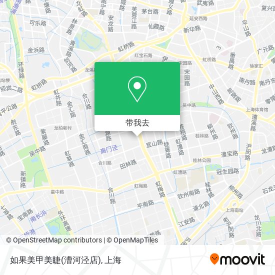 如果美甲美睫(漕河泾店)地图