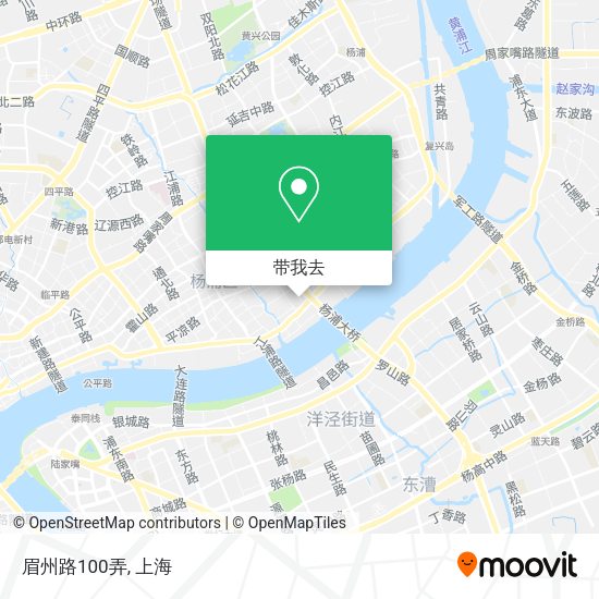 眉州路100弄地图
