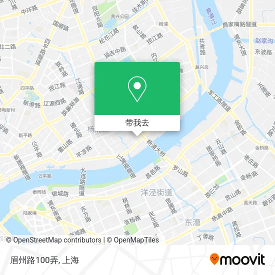 眉州路100弄地图