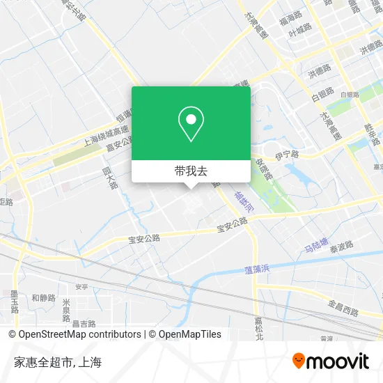 家惠全超市地图