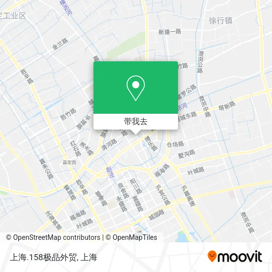 上海.158极品外贸地图