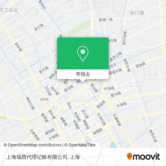 上海瑞西代理记账有限公司地图