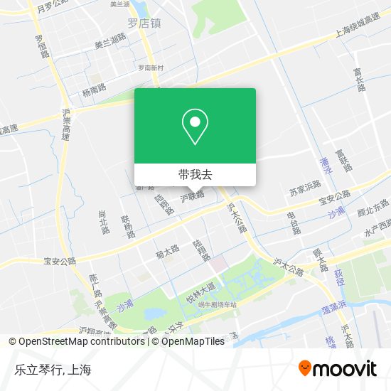 乐立琴行地图