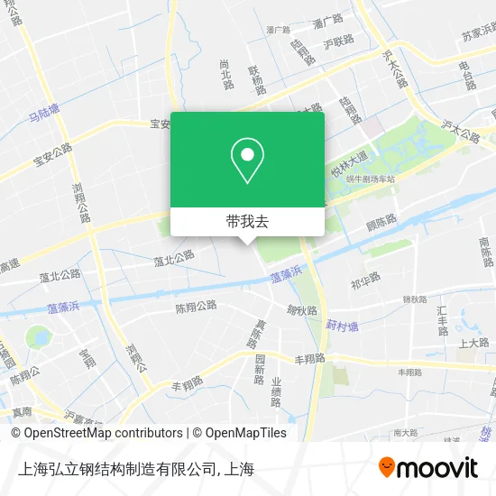上海弘立钢结构制造有限公司地图