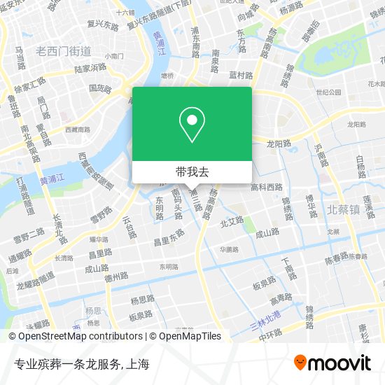 专业殡葬一条龙服务地图