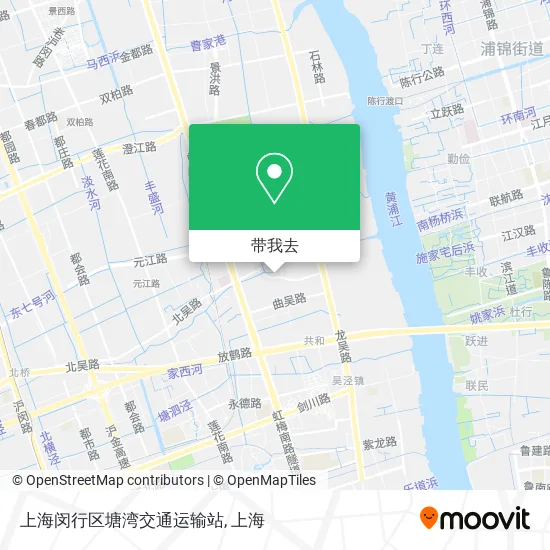 上海闵行区塘湾交通运输站地图