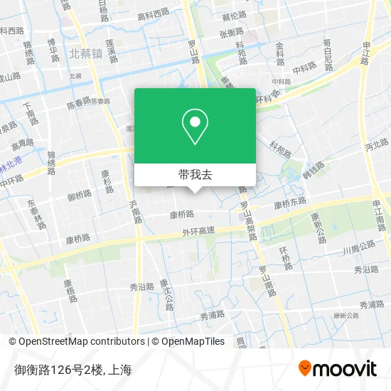 御衡路126号2楼地图